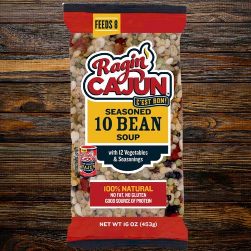 Ragin' Cajun 10 Bean Soup, 16oz Bag
